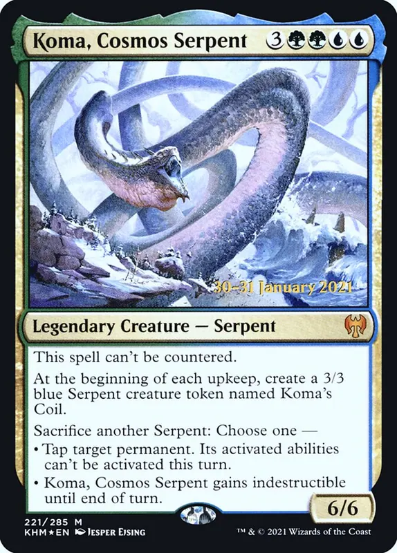 Koma, Cosmos Serpent [Kaldheim Promos]