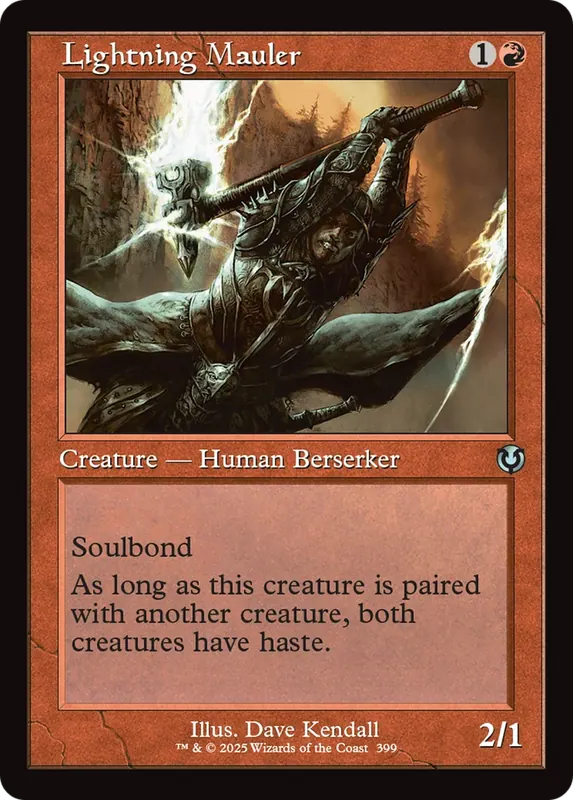 Lightning Mauler (Retro Frame) [Innistrad Remastered]