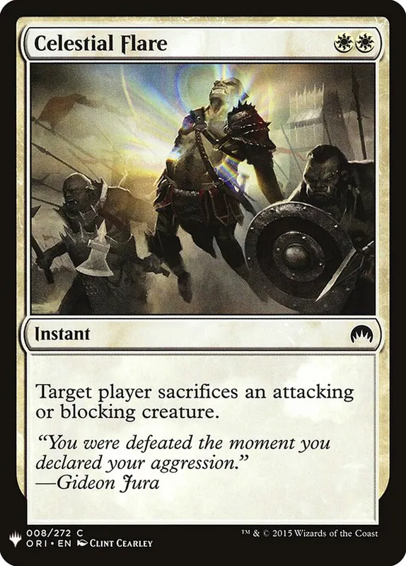 Celestial Flare [The List]