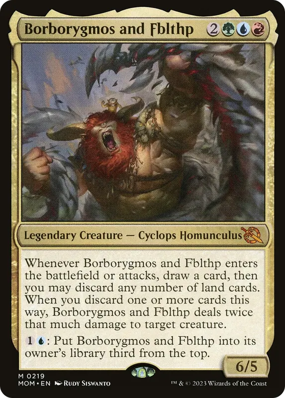 Borborygmos and Fblthp [March of the Machine] - Español