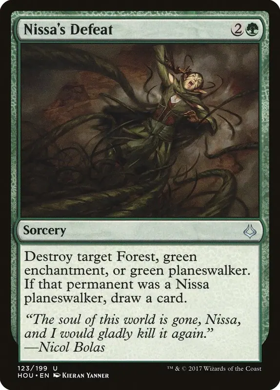 Nissa's Defeat [Hour of Devastation]