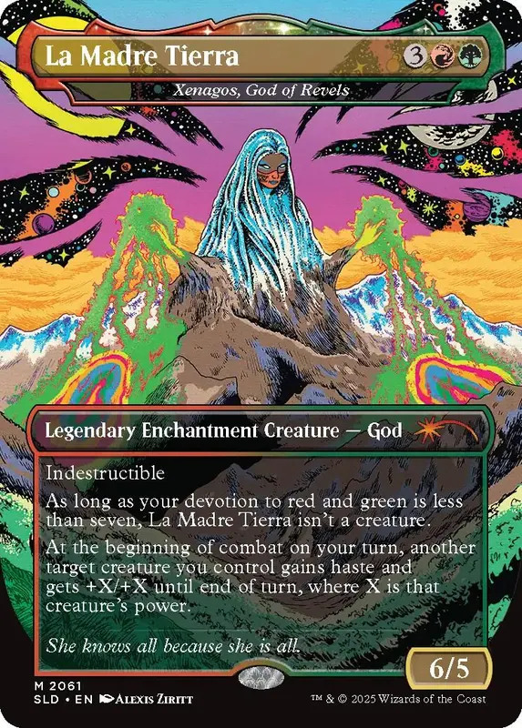 La Madre Tierra - Xenagos, God of Revels [Secret Lair Drop Series]