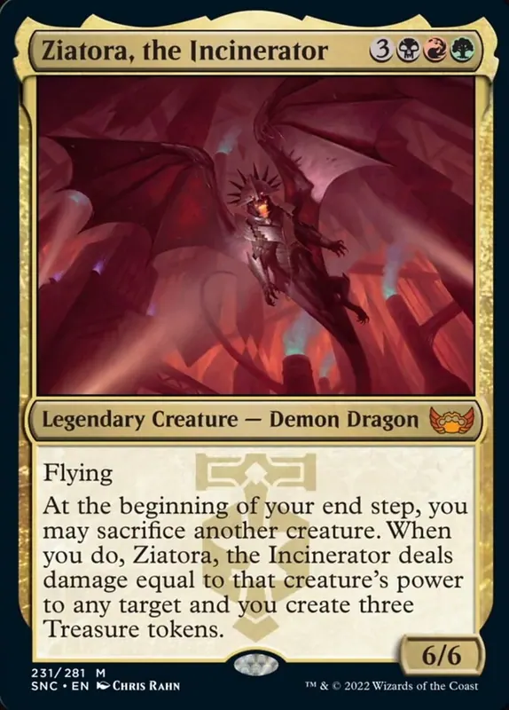 Ziatora, the Incinerator [Streets of New Capenna] - Español