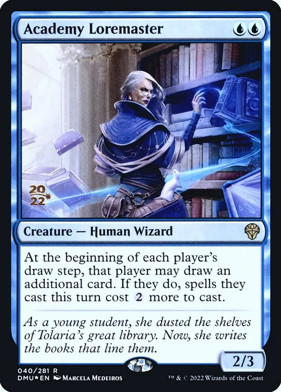 Academy Loremaster [Dominaria United Promos]