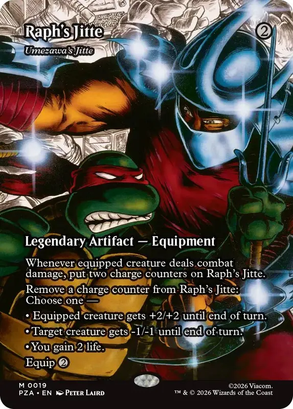Raph's Jitte - Umezawa's Jitte (Borderless) [Teenage Mutant Ninja Turtles Eternal-Legal]