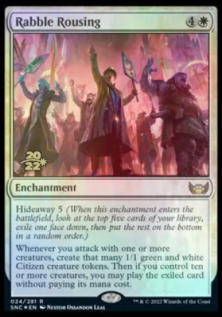 Rabble Rousing [Streets of New Capenna Prerelease Promos]