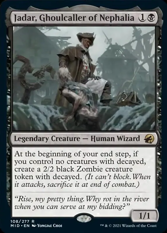 Jadar, Ghoulcaller of Nephalia [Innistrad: Midnight Hunt] - Español