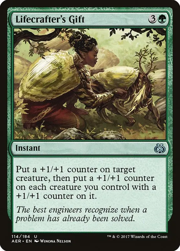 Lifecrafter's Gift [Aether Revolt]