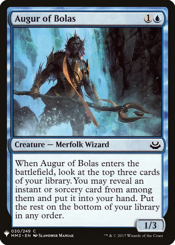 Augur of Bolas [The List]