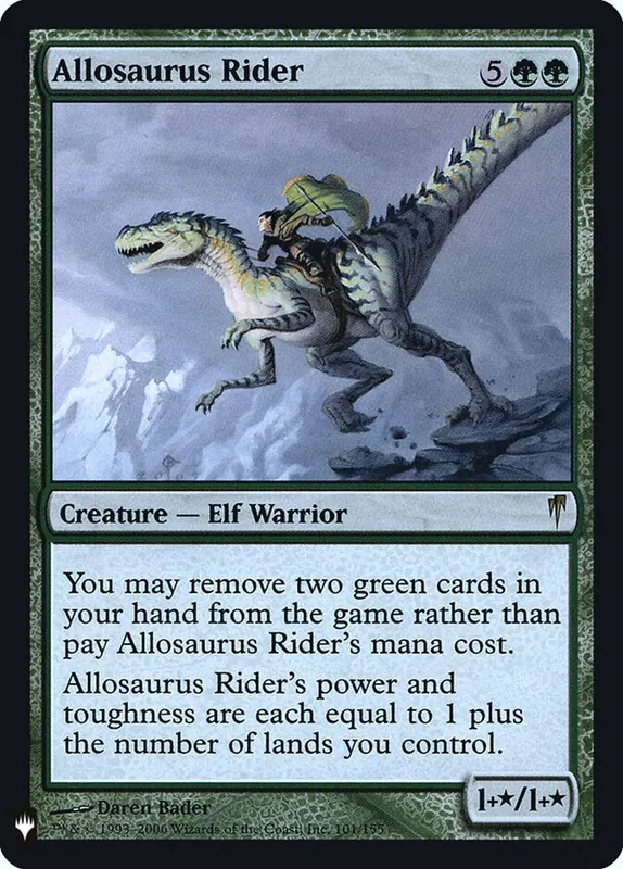 Allosaurus Rider [The List]