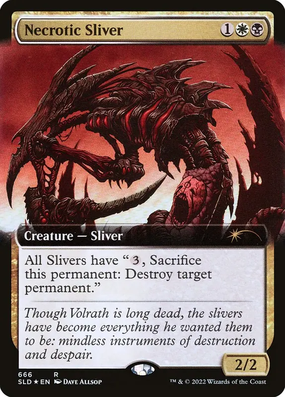 Necrotic Sliver [Secret Lair Drop]