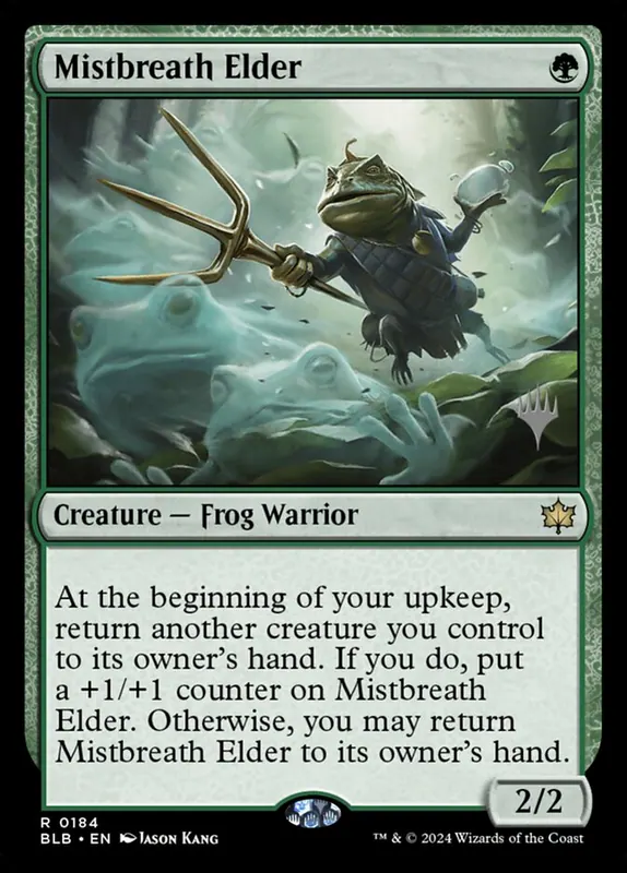 Mistbreath Elder [Bloomburrow Promos]