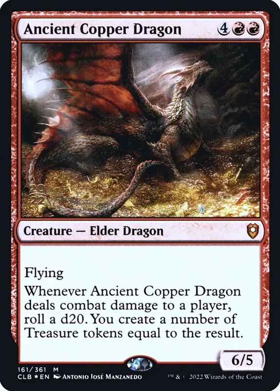 Ancient Copper Dragon [Battle for Baldur's Gate Promos]