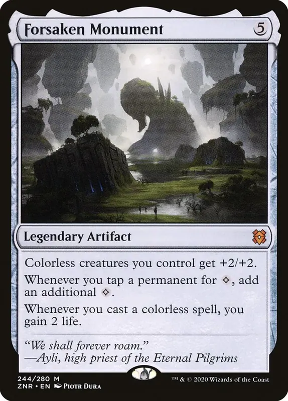 Forsaken Monument [Zendikar Rising] - Español