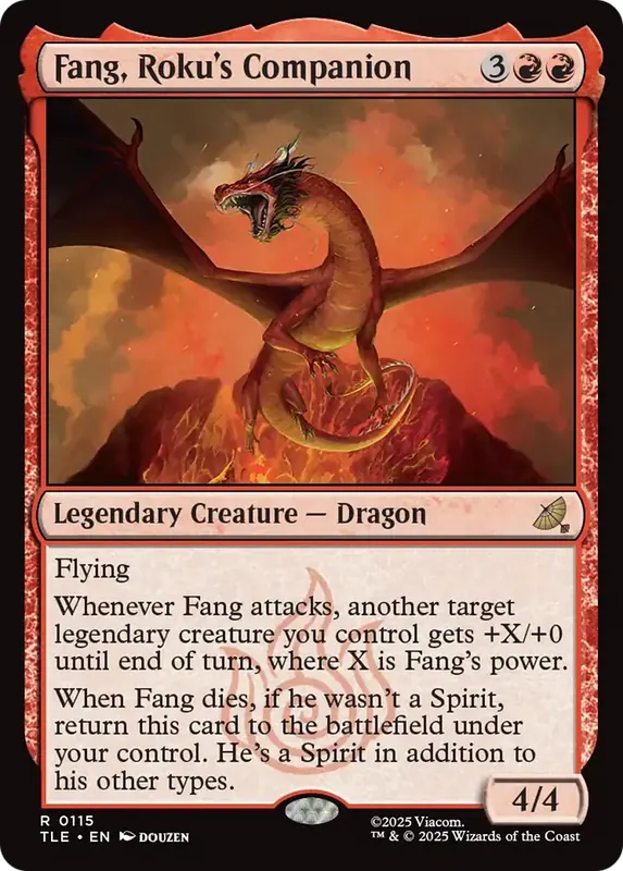 Fang, Roku's Companion [Avatar: The Last Airbender: Eternal-Legal]