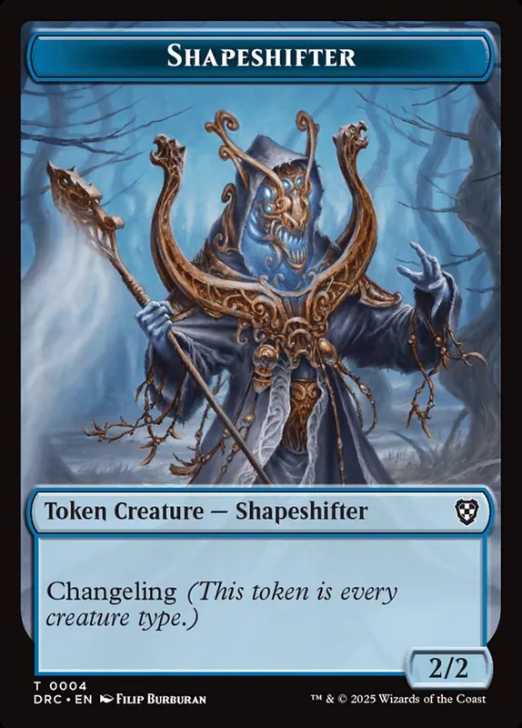 Shapeshifter [Aetherdrift Commander Tokens]