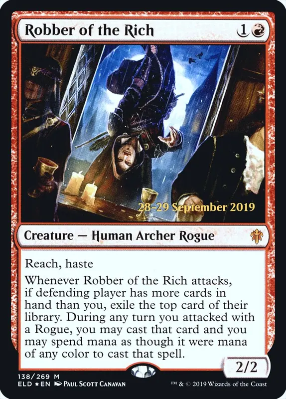 Robber of the Rich [Throne of Eldraine Promos]