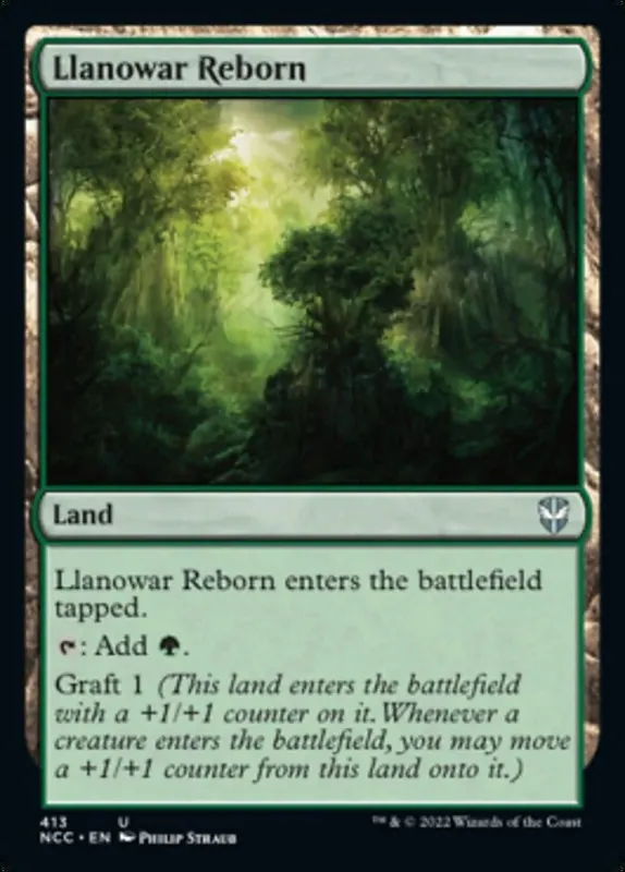 Llanowar Reborn [Streets of New Capenna Commander]