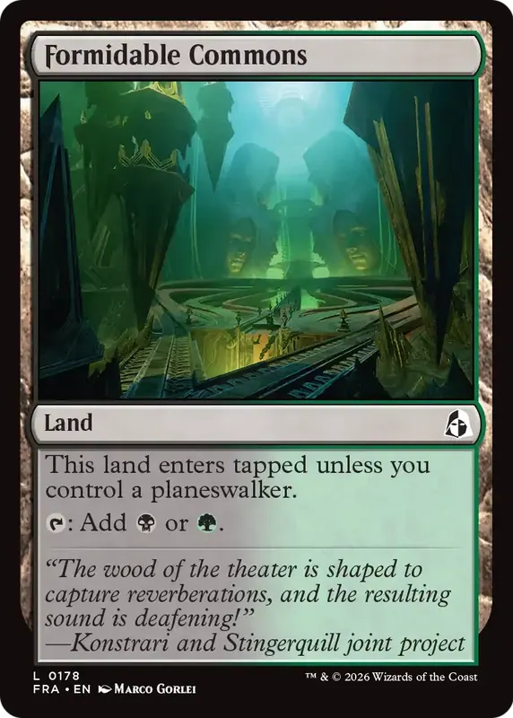 Formidable Commons [Reality Fracture]