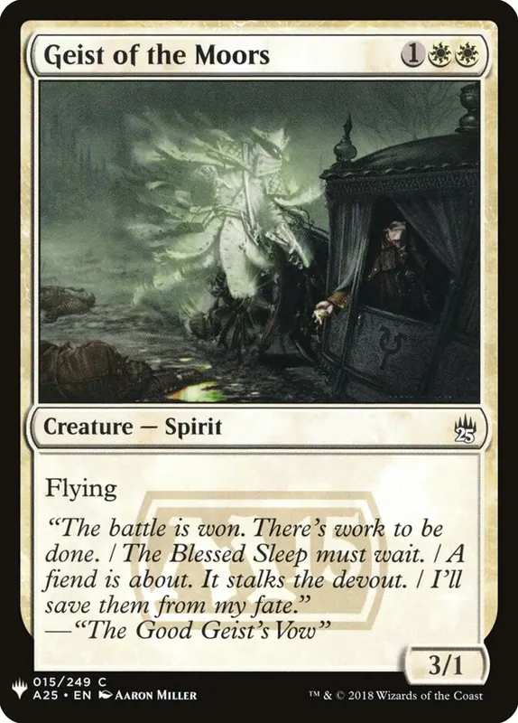 Geist of the Moors [The List]
