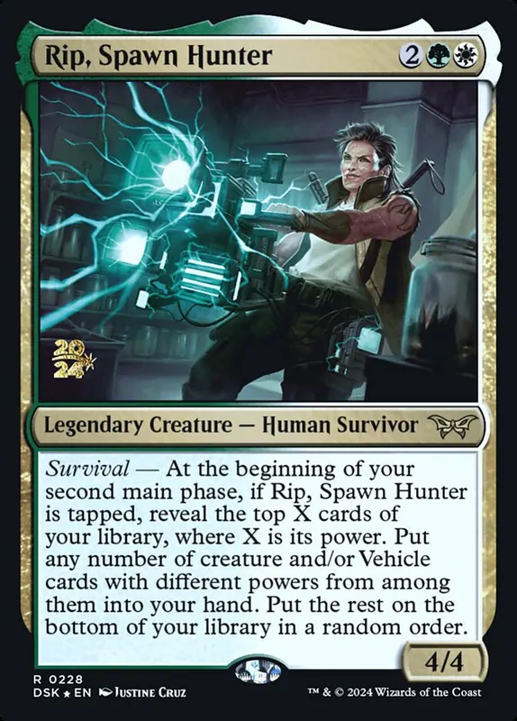 Rip, Spawn Hunter [Duskmourn: House of Horror Promos]