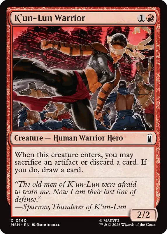 K'un-Lun Warrior [Marvel Super Heroes]