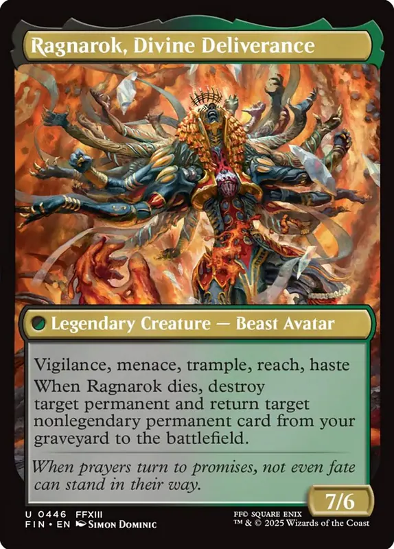 Ragnarok, Divine Deliverance [Final Fantasy]