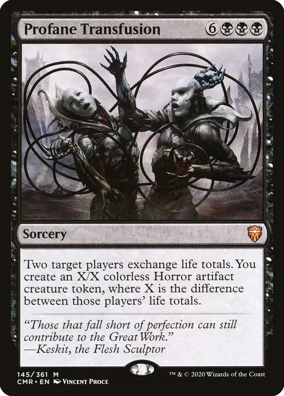 Profane Transfusion - Español [Commander Legends]