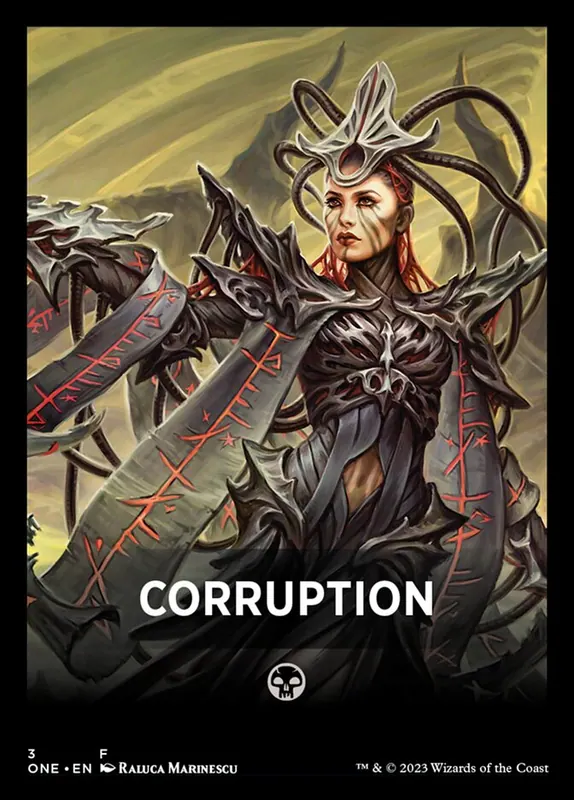 Corruption [Phyrexia: All Will Be One Jumpstart Front Cards]