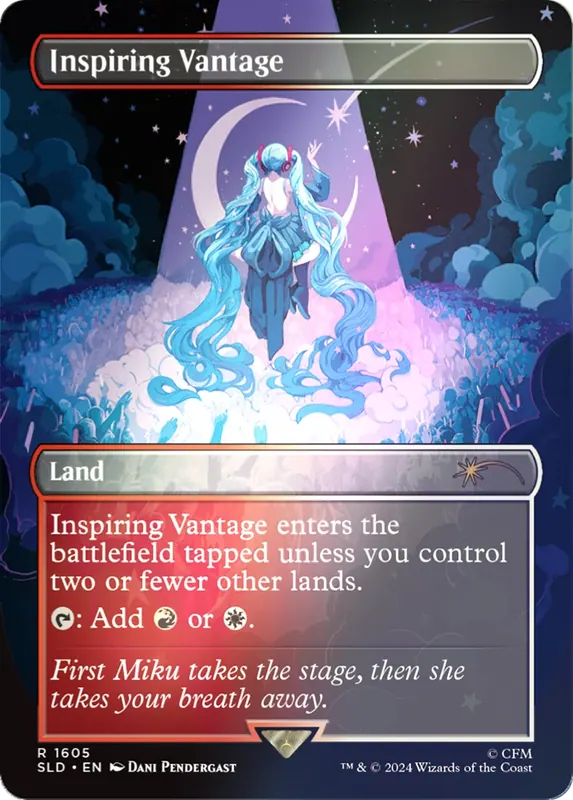 Inspiring Vantage (1605) (Rainbow Foil) [Secret Lair Drop Series]