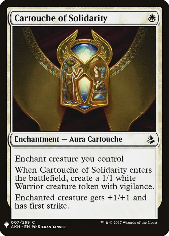 Cartouche of Solidarity [The List]