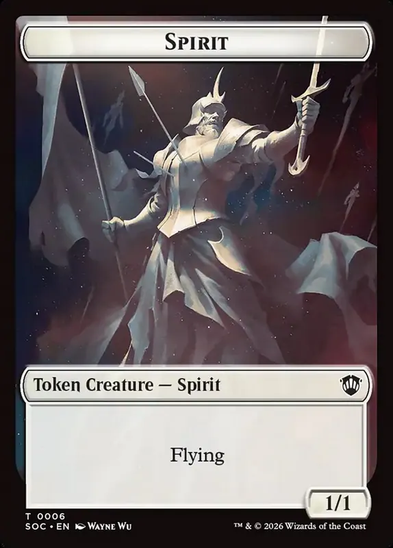 Spirit [Secrets of Strixhaven Commander Tokens]