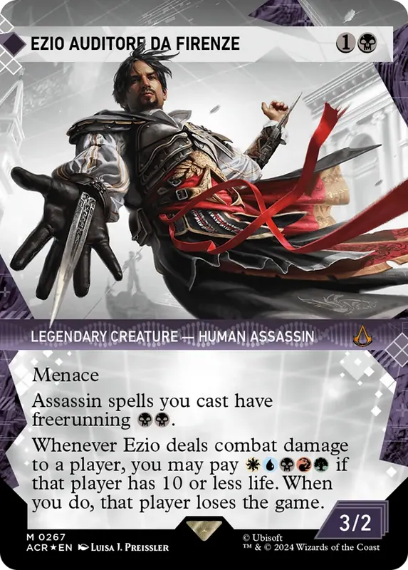 Ezio Auditore da Firenze (Showcase) (Textured Foil) [Assassin's Creed]