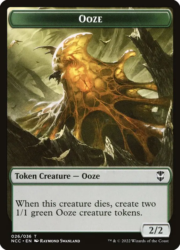 Ooze [New Capenna Commander Tokens]