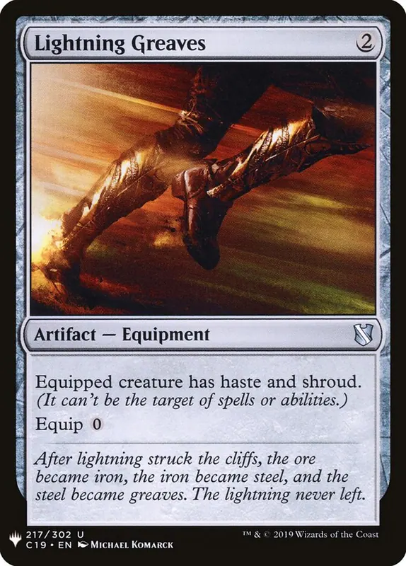 Lightning Greaves [The List]