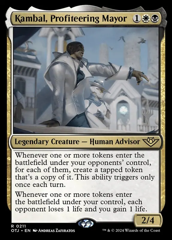 Kambal, Profiteering Mayor [Outlaws of Thunder Junction Promos]