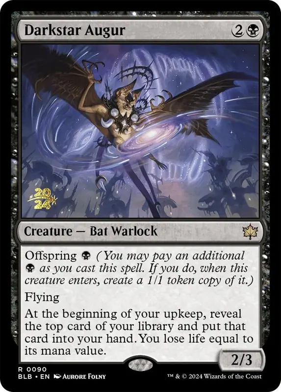 Darkstar Augur - Español [Bloomburrow Prerelease Promos]