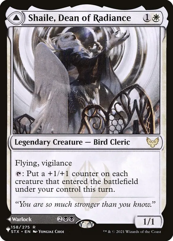 Shaile, Dean of Radiance // Embrose, Dean of Shadow [The List]
