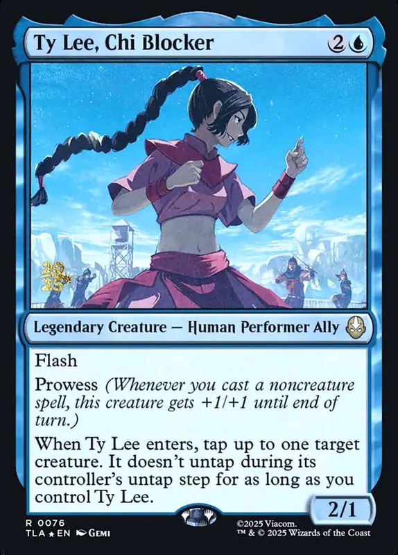 Ty Lee, Chi Blocker [Avatar: The Last Airbender Promos]