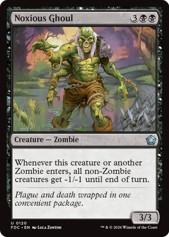 Noxious Ghoul [Foundations Commander]