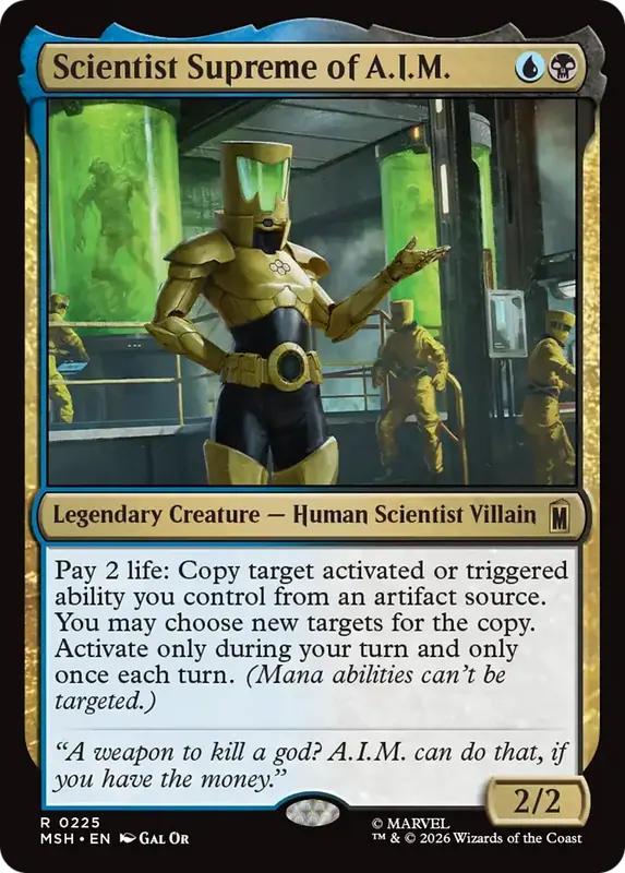 Scientist Supreme of A.I.M. [Marvel Super Heroes]