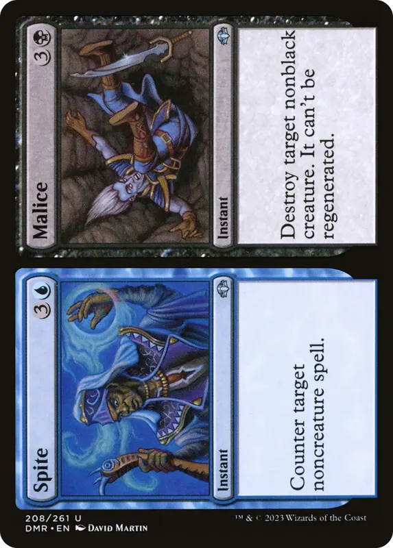 Spite // Malice [Dominaria Remastered]