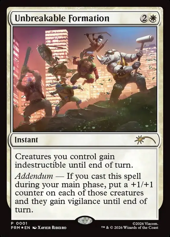 Unbreakable Formation [URL/Convention Promos]