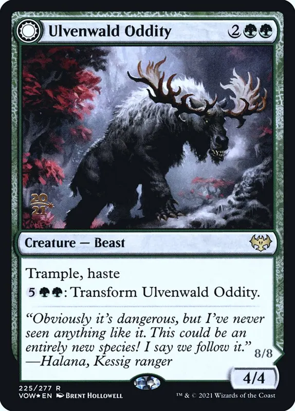 Ulvenwald Oddity // Ulvenwald Behemoth [Innistrad: Crimson Vow Promos]