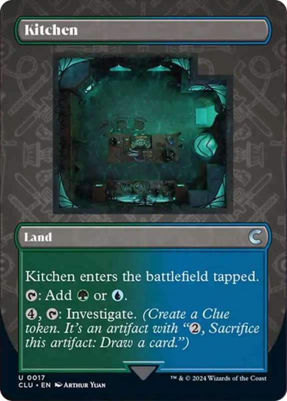Kitchen (Borderless) [Ravnica: Clue Edition]