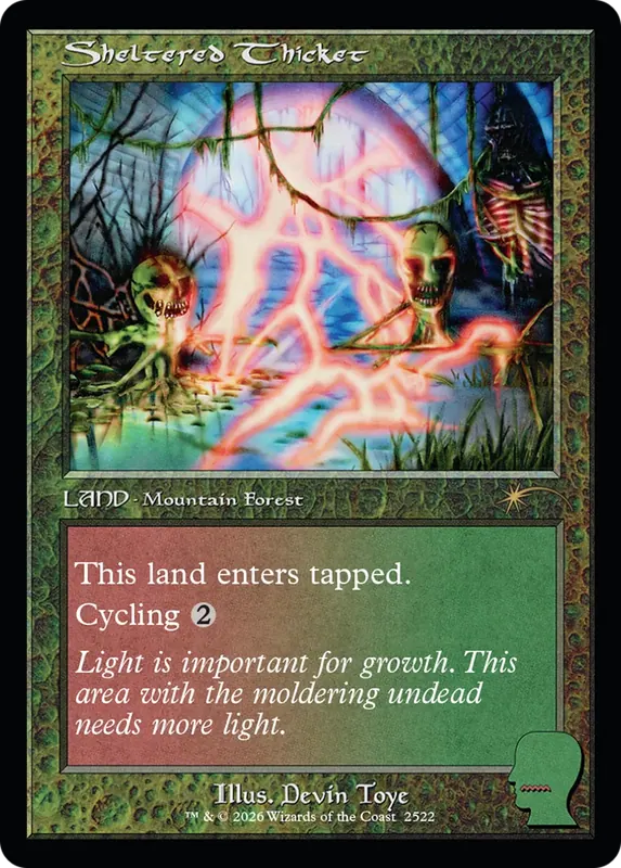 Sheltered Thicket [Secret Lair Drop Series]