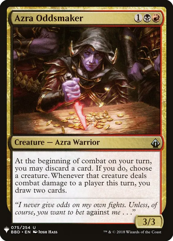 Azra Oddsmaker [The List]