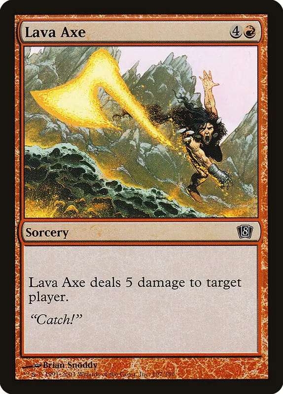 Lava Axe [Eighth Edition]