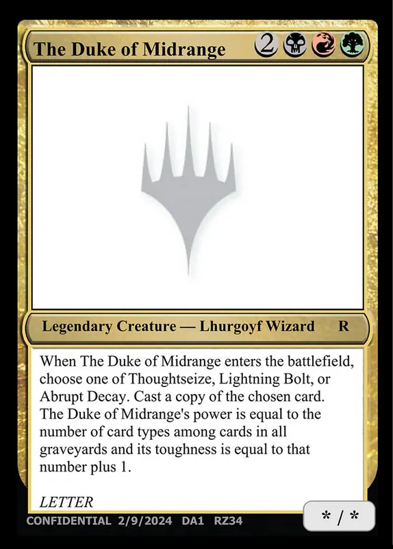 The Duke of Midrange [Unknown Event]