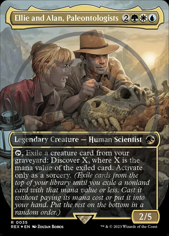 Ellie and Alan, Paleontologists [Jurassic World Collection]